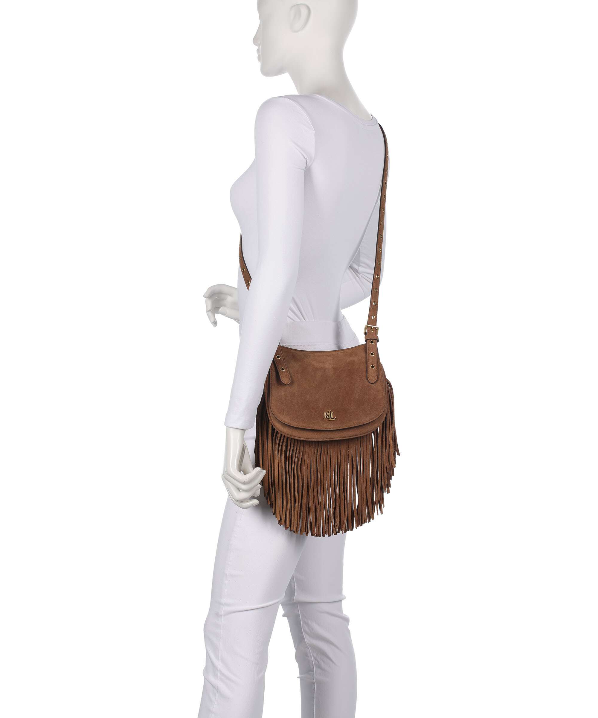 Lauren Ralph Lauren Marcy Medium Crossbody bag light tobacco