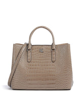 Lauren Ralph Lauren Marcy 36 Handtasche taupe brown