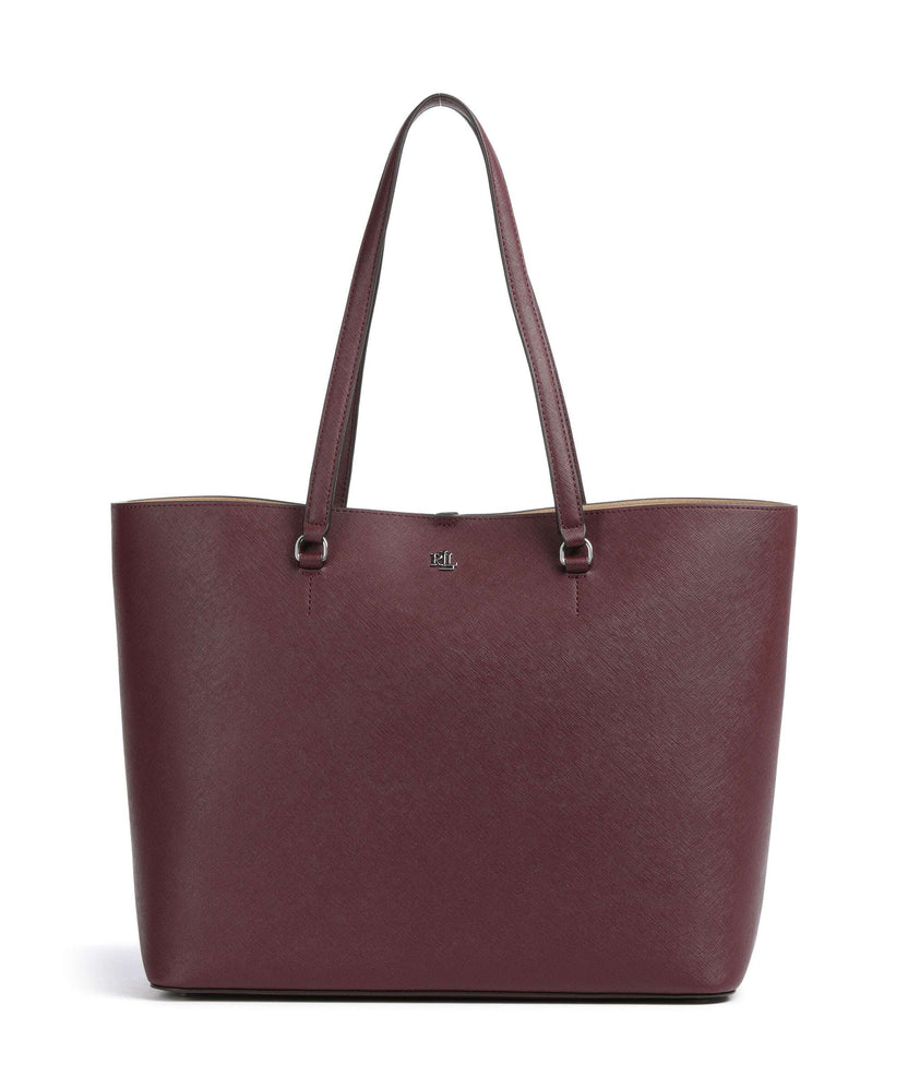 Lauren Ralph Lauren Karly Large Tote bag dark garnet