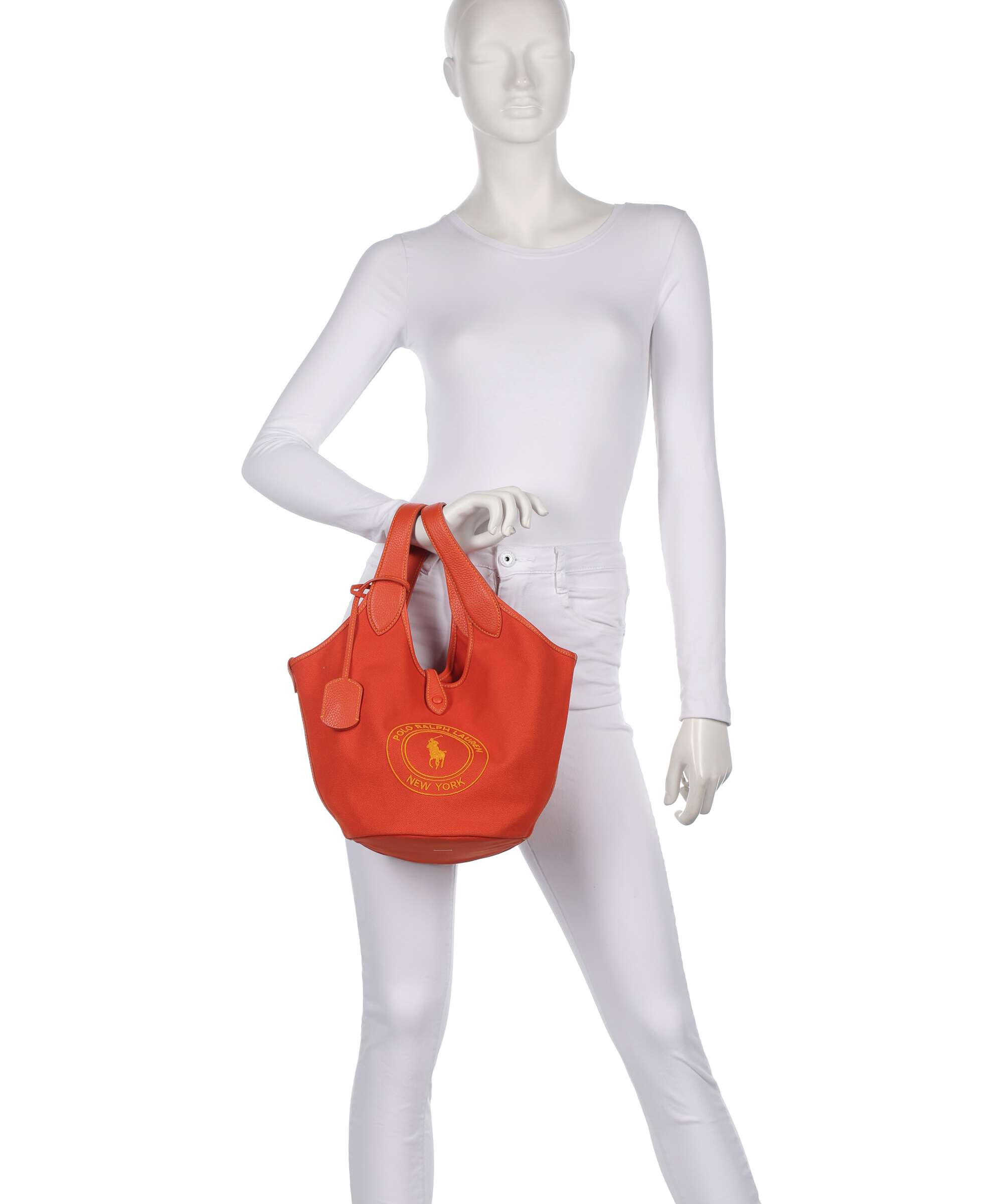 Polo Ralph Lauren Play Medium Handbag college orange