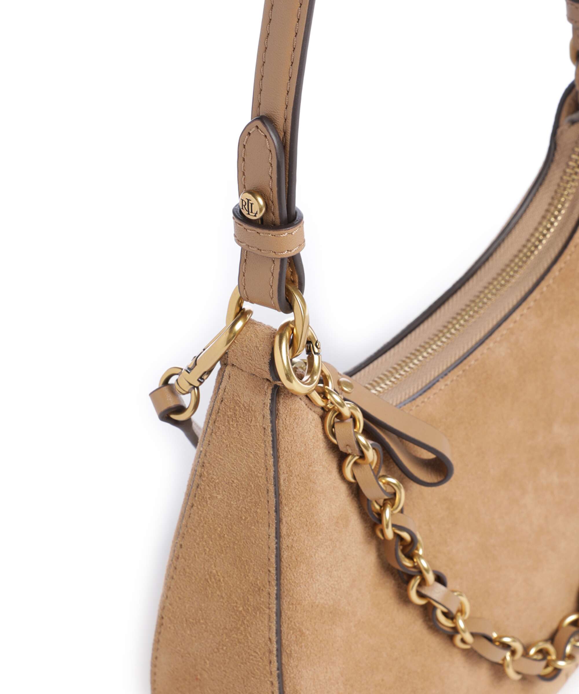 Lauren Ralph Lauren Marcy Medium Shoulder bag camel