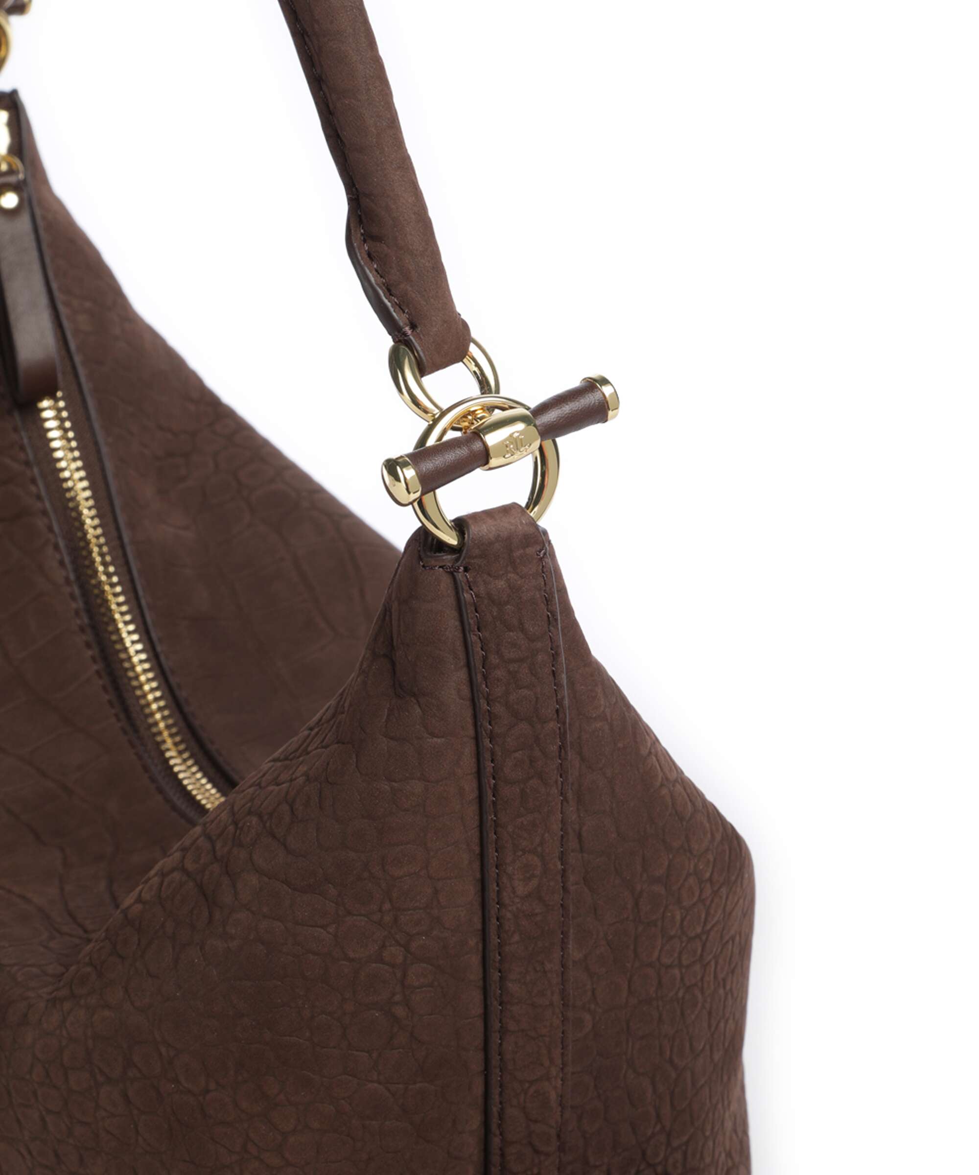 Lauren Ralph Lauren Blaike Large Hobo bag chestnut brown