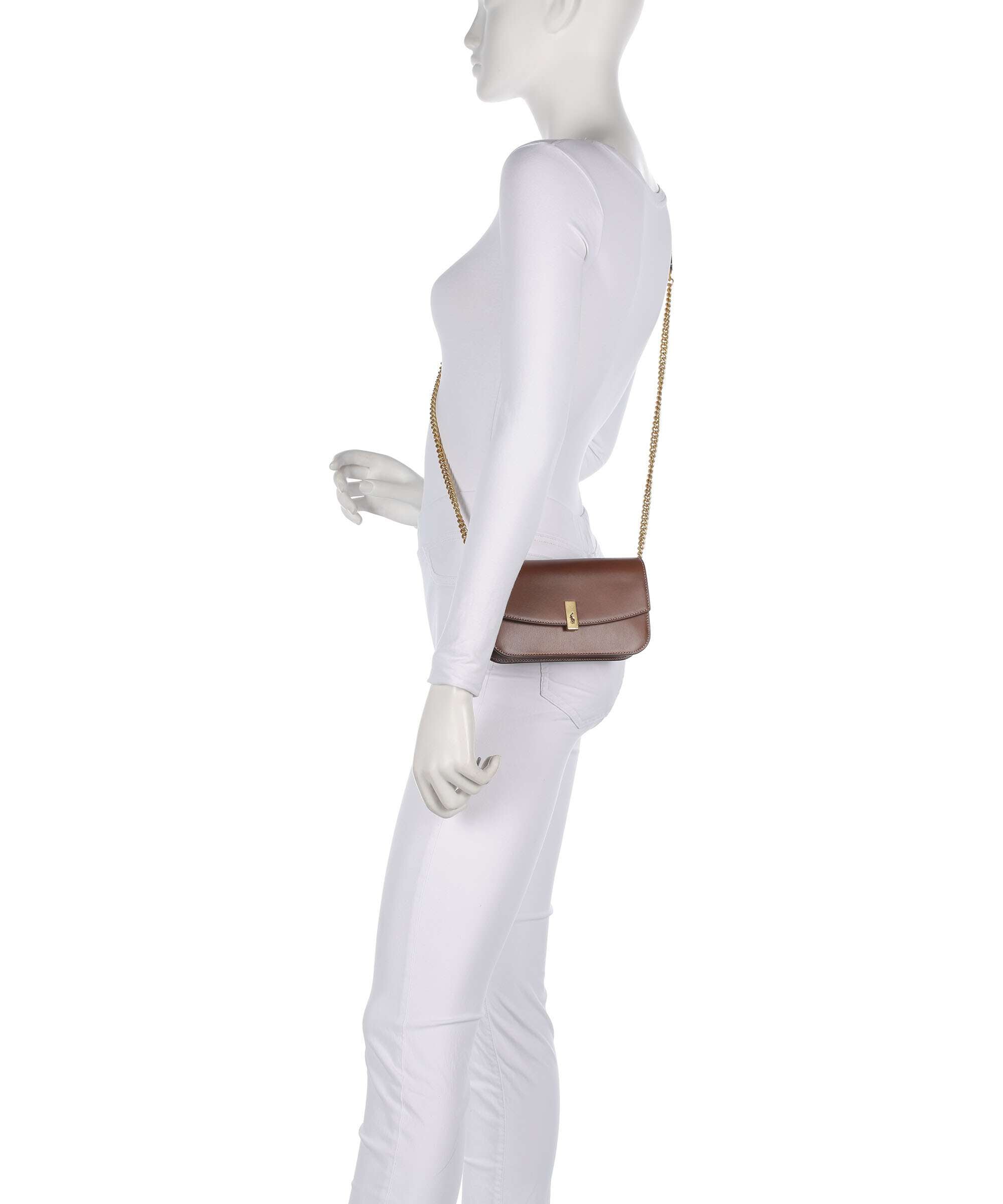 Polo Ralph Lauren ID Collection Small Crossbody bag cuoio