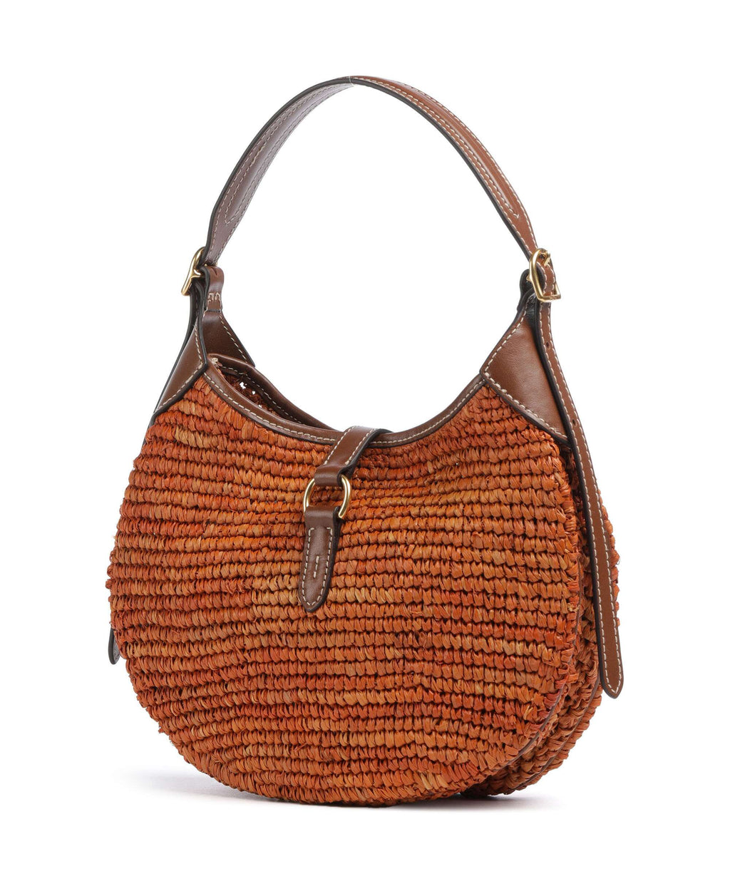 Polo Ralph Lauren ID Collection Small Hobo bag sequoia/cuoio