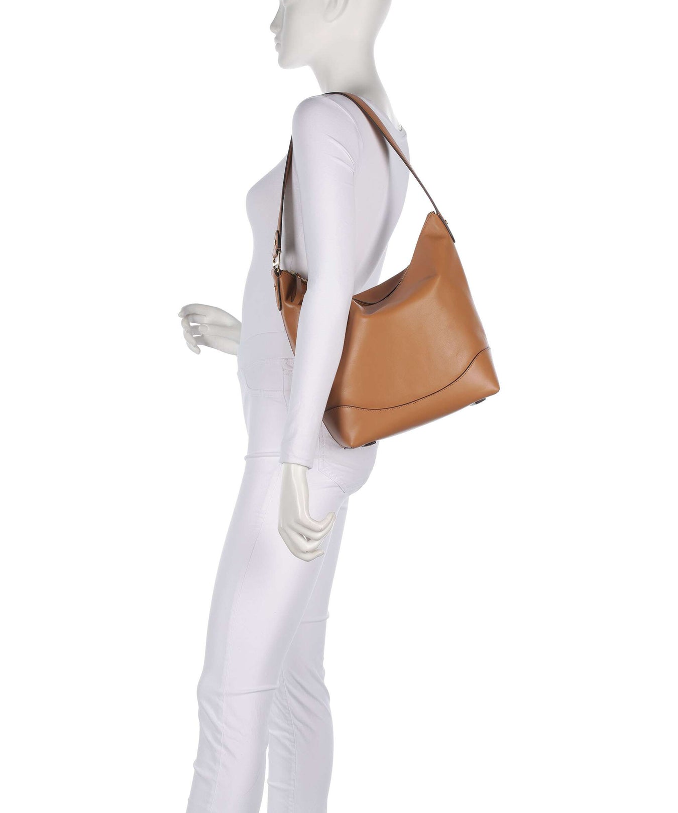 Lauren Ralph Lauren Tasha Large Hobo bag classic caramel