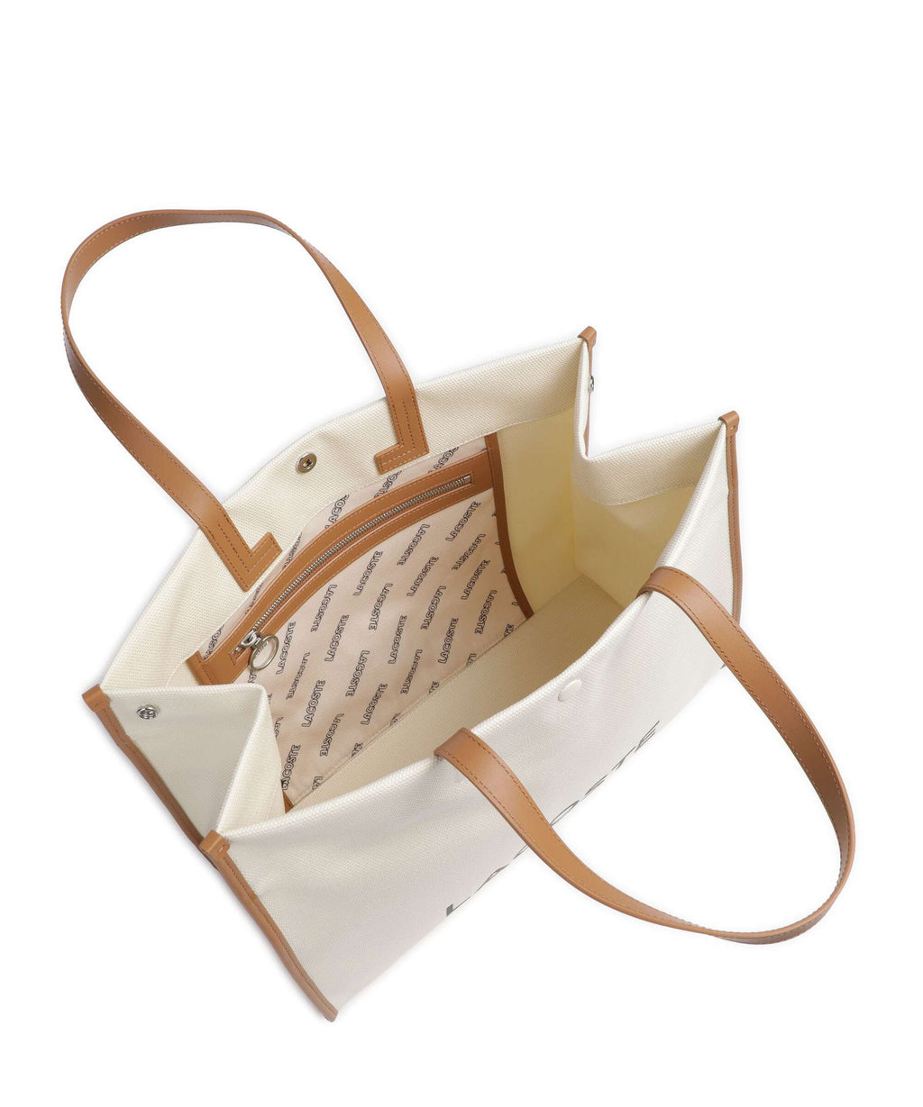 Lacoste Heritage Tote bag natural/tan