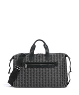 Lacoste The Blend Borsone da weekend monogram noir/gris