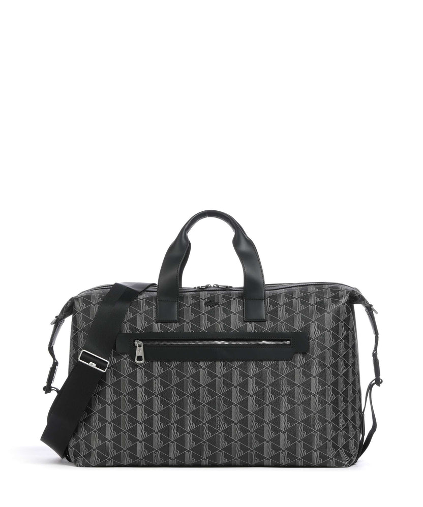 Lacoste The Blend Weekend bag monogram noir/gris