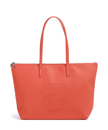 Lacoste L.12.12 Concept Borsa shopper croco/burnt