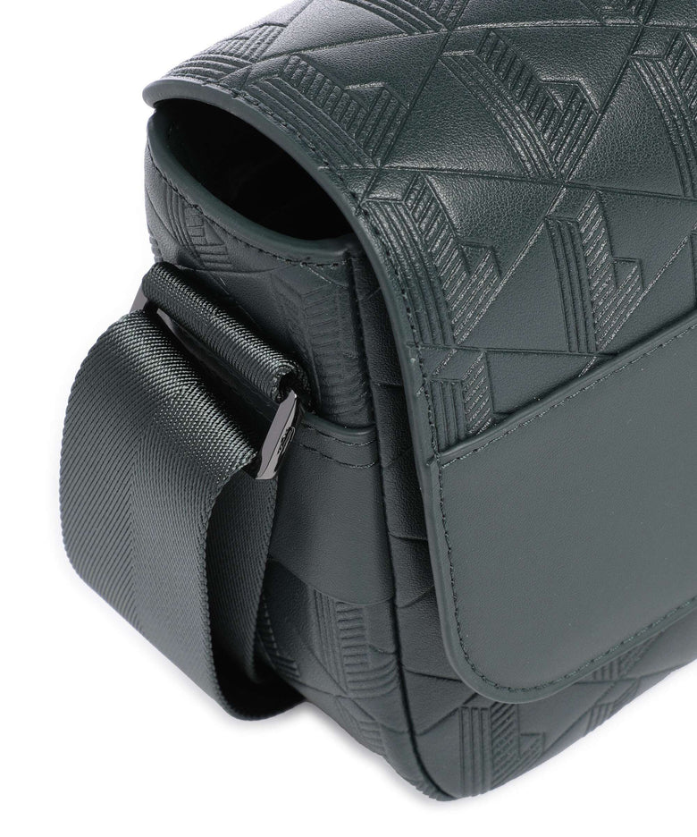 Lacoste Nomogramme Crossbody bag sinople