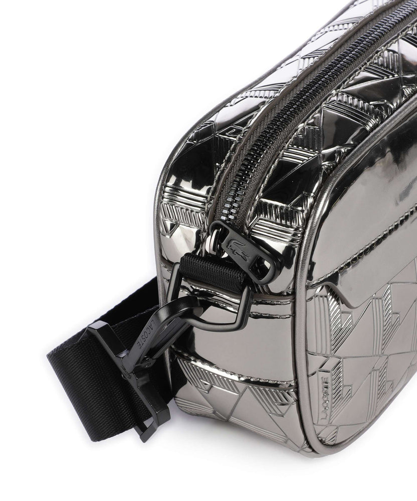 Lacoste The Blend Crossbody bag silver/black