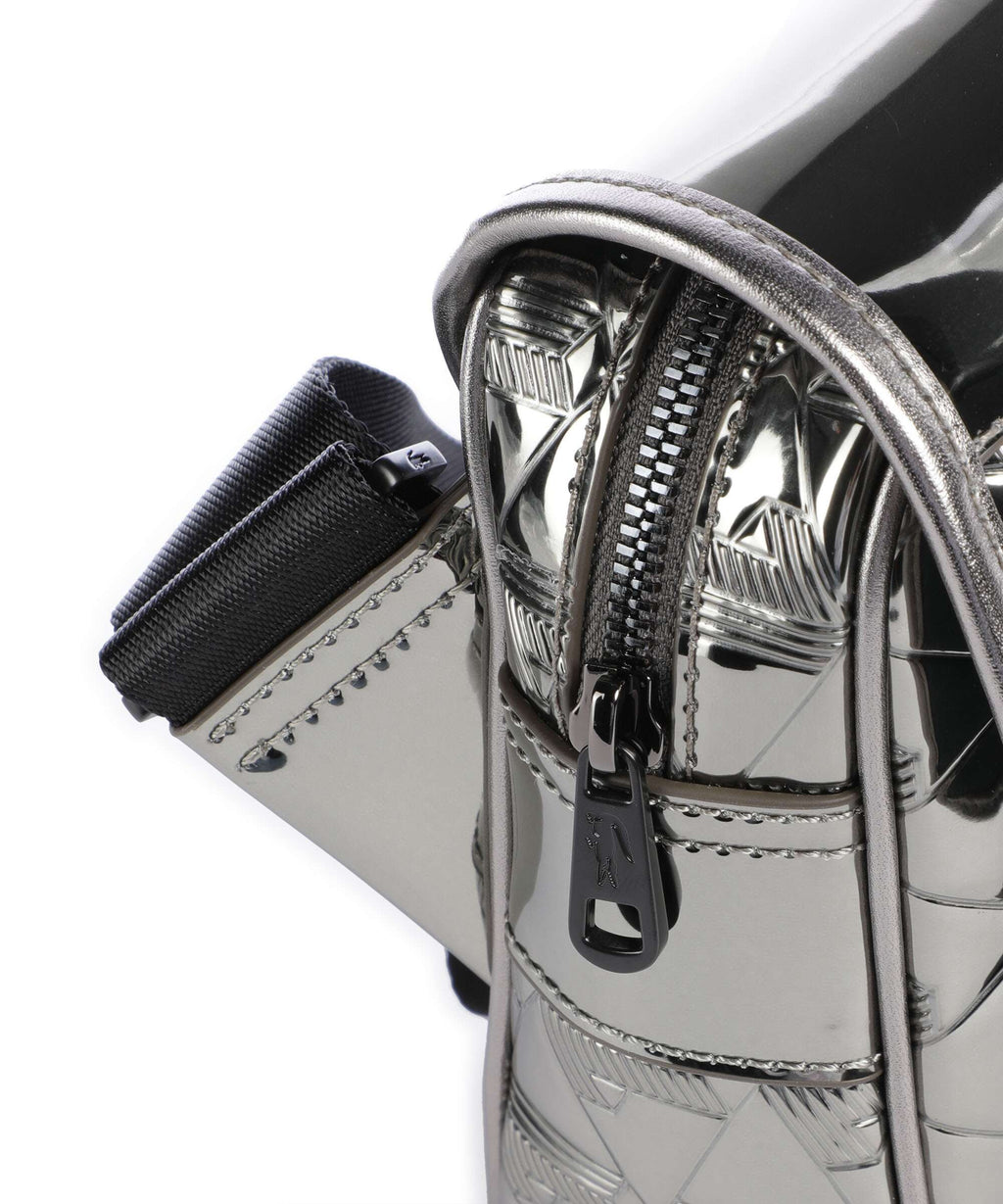 Lacoste Holiday Crossbody bag silver/black