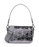 Lacoste Holiday Schultertasche shiny dark silver