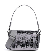 Lacoste Holiday Shoulder bag shiny dark silver
