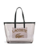 Lacoste Anna Cabas transparent noir ermine