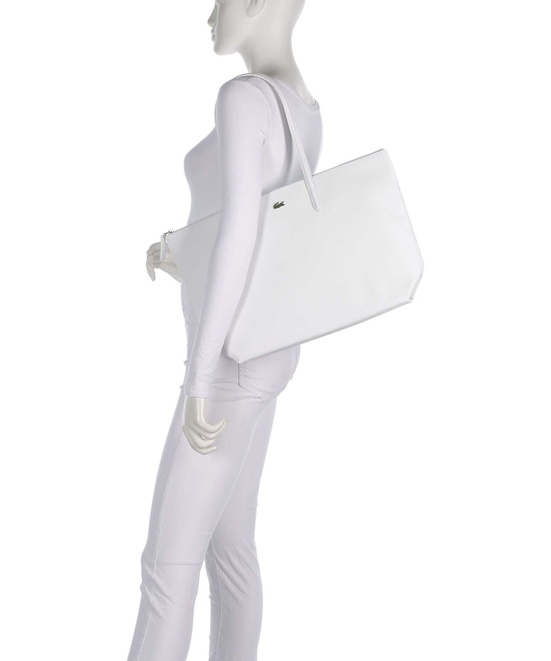 Lacoste L.12.12 Concept Tote bag blanc