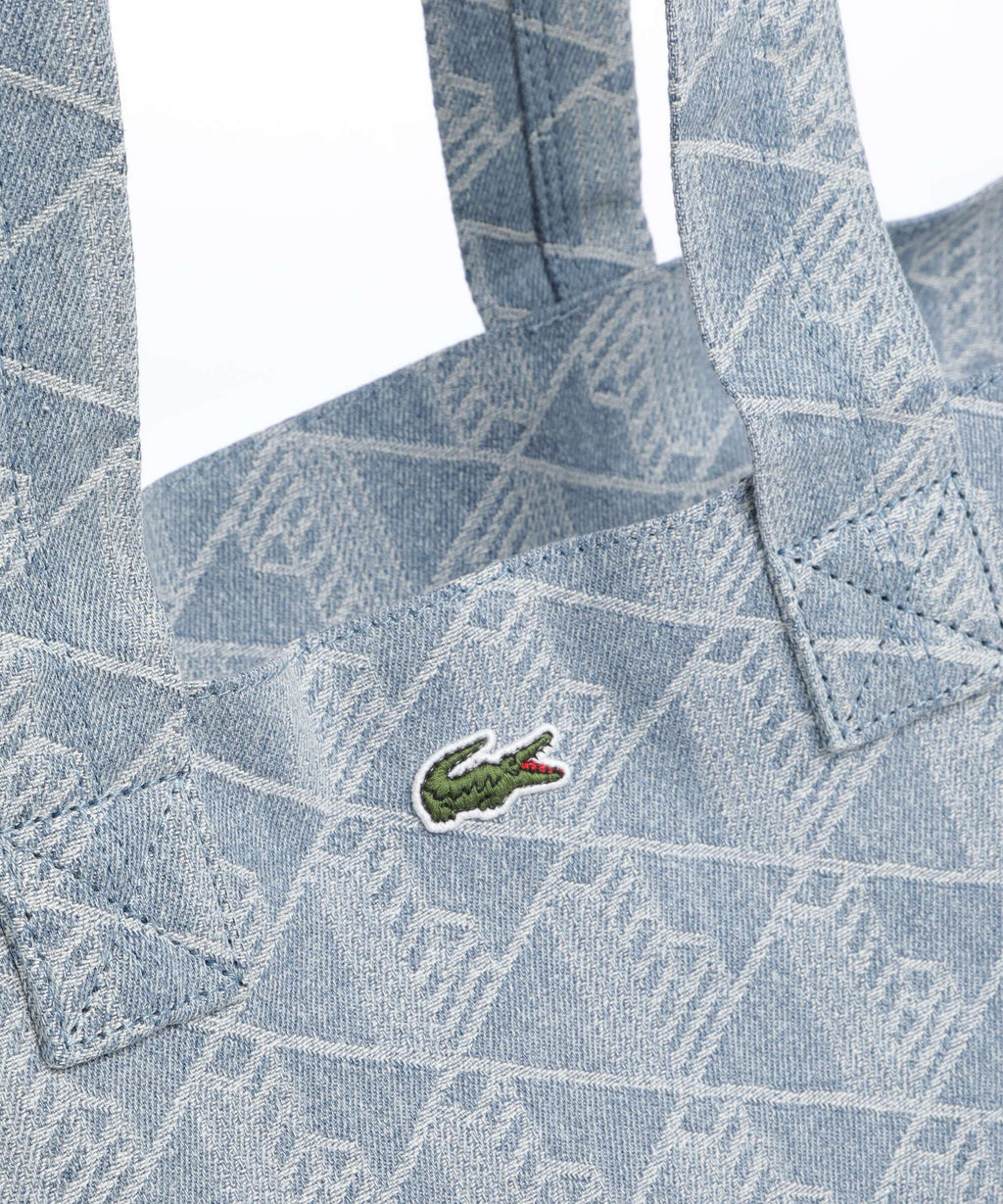 Lacoste Neocroc Jacquard Tote bag tradewinds