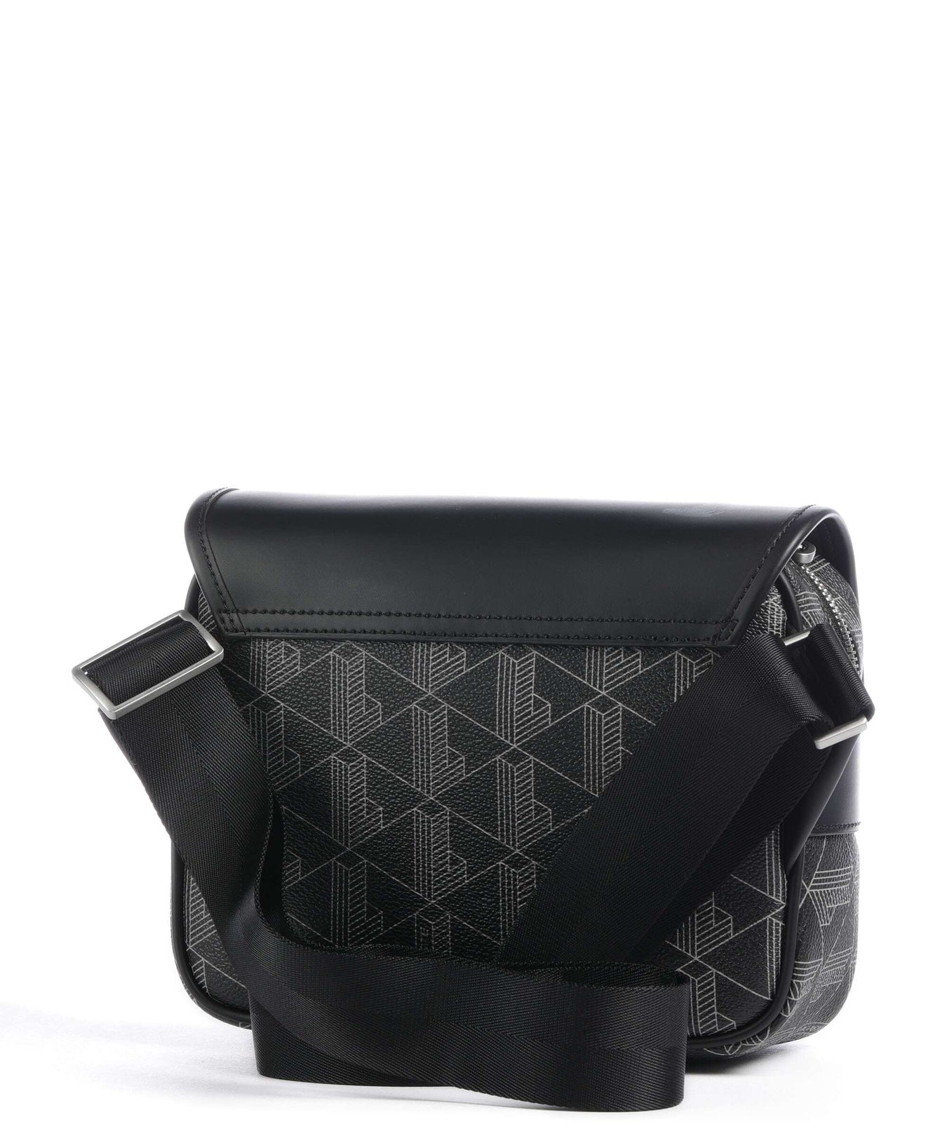 Lacoste The Blend Crossbody bag monogram noir/gris