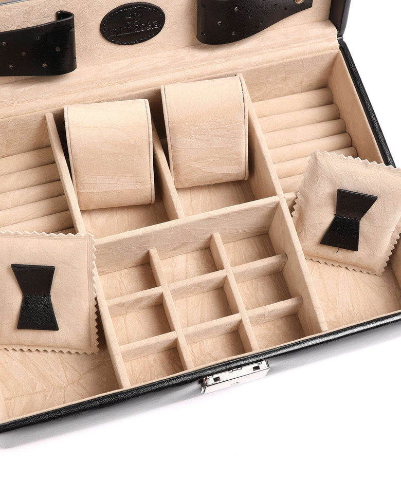 Windrose Merino Jewelry box schwarz