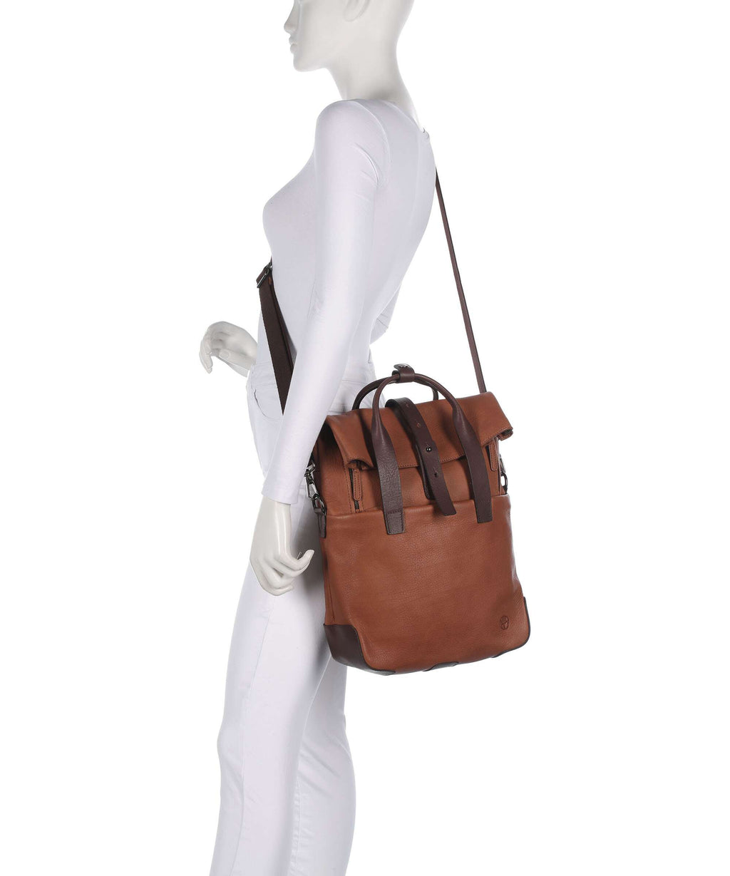 Harold's Mount Ivy Rolltop backpack cognac/braun