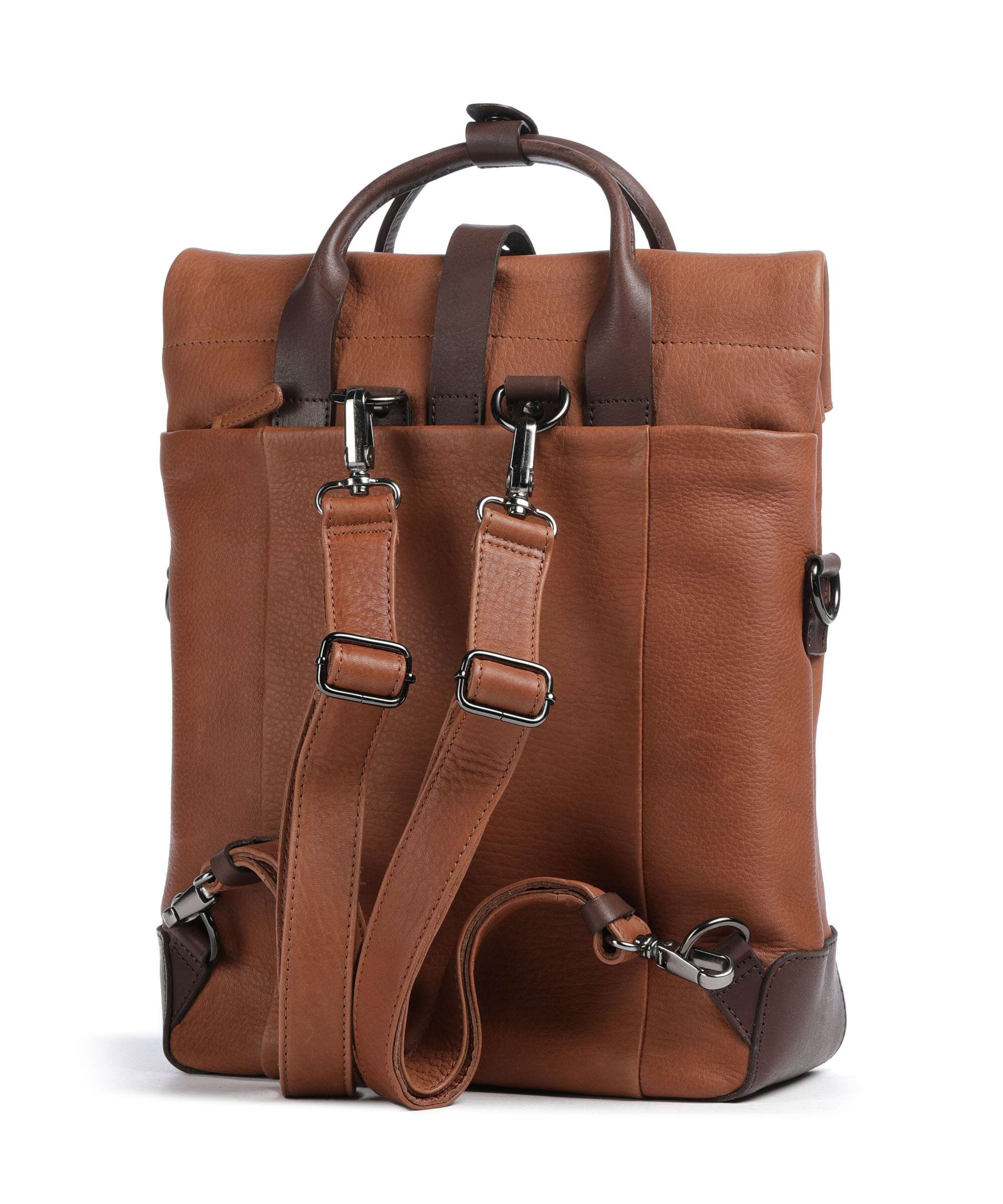 Harold's Mount Ivy Rolltop backpack cognac/braun