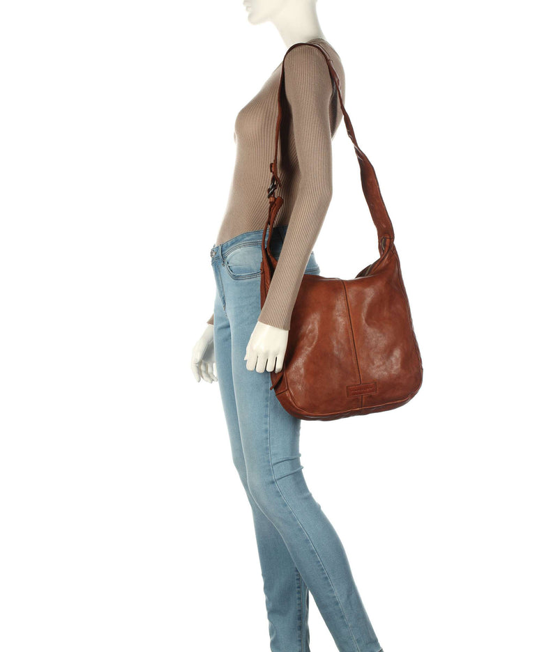 Harold's Submarine Hobo bag cognac