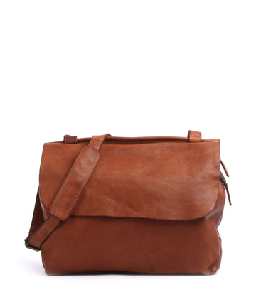 Harold's Submarine Borsa messenger cognac