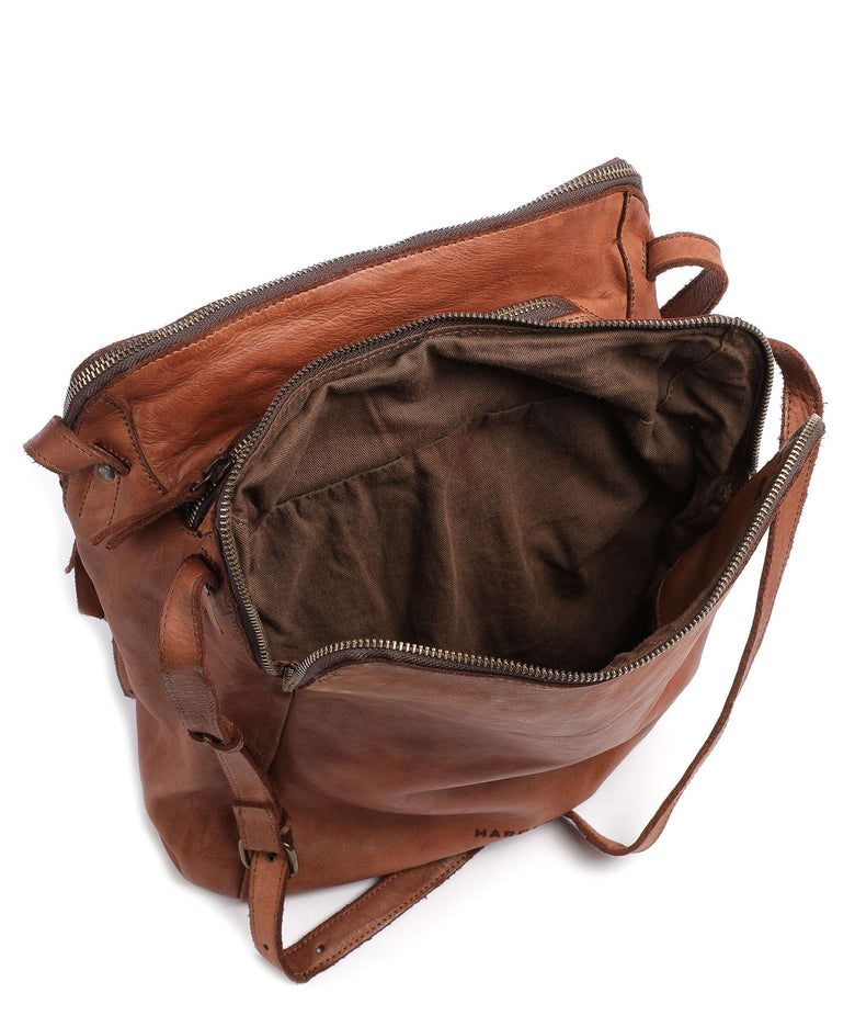 Harold's Submarine Hobo bag cognac