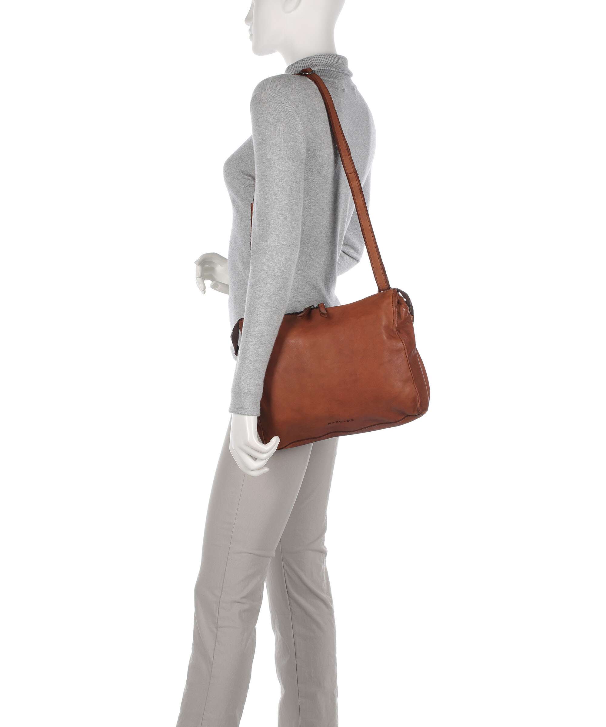 Harold's Submarine Shoulder bag cognac