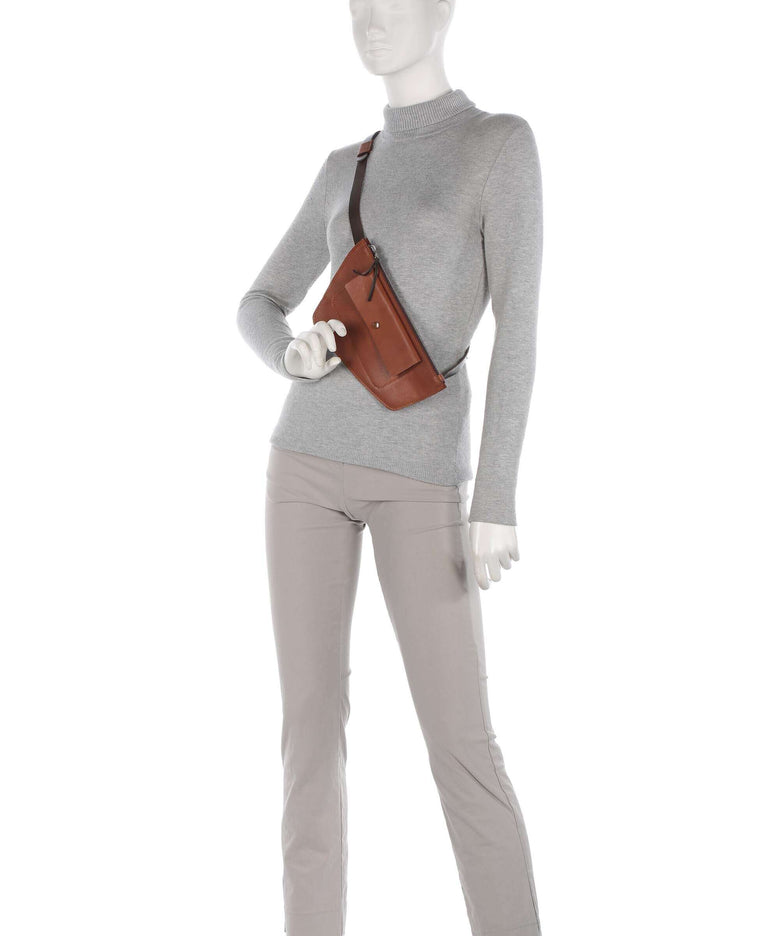 Harold's Bague M Sling bag cognac