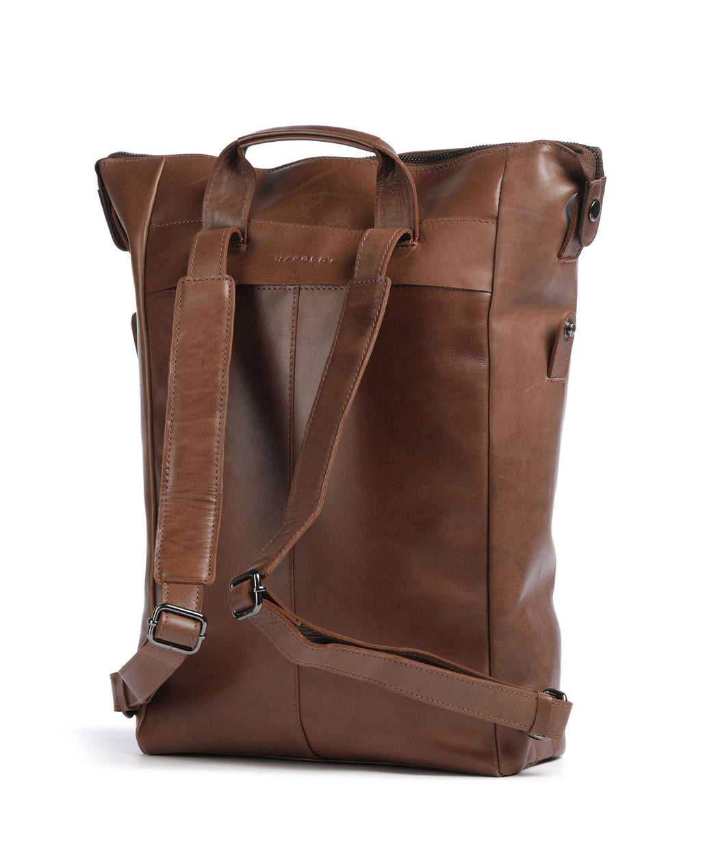 Harold's Caugio Laptop backpack cognac
