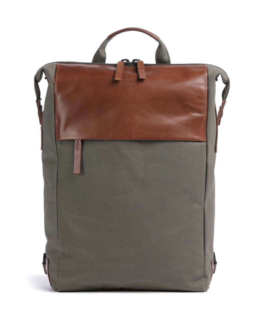 Harold's Wax Backpack khaki/braun