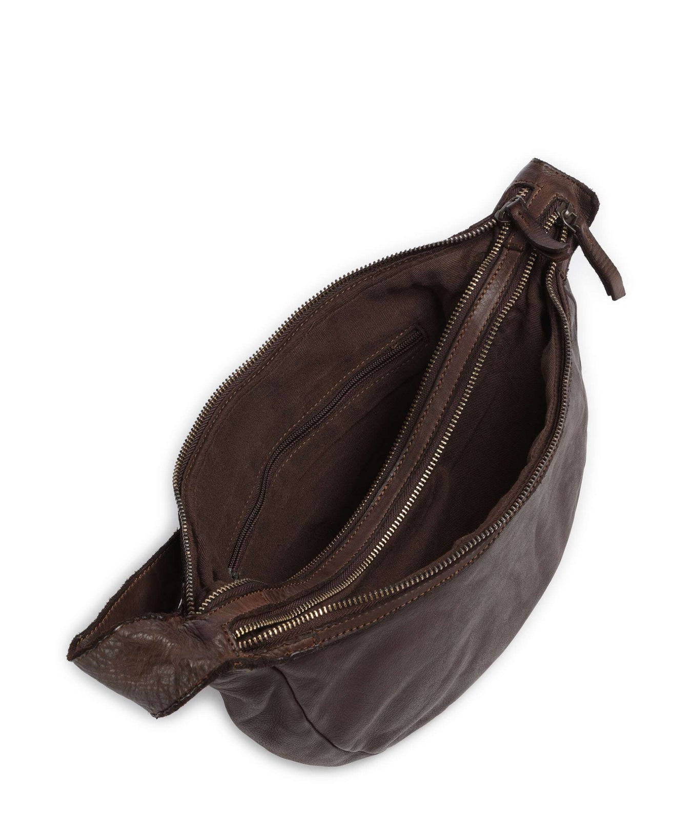 Harold's Submarine Hobo bag braun