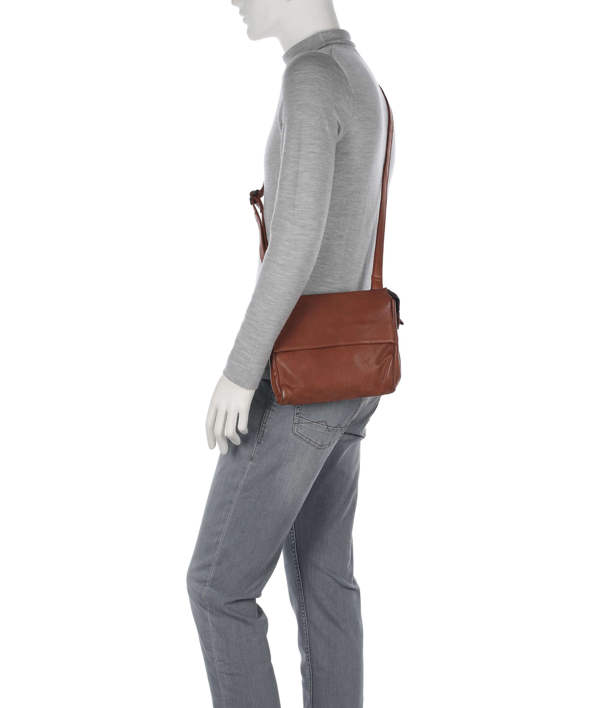 Harold's Submarine Crossbody bag cognac