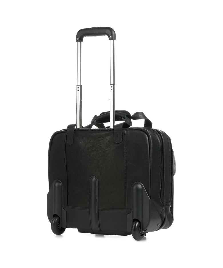 Harold's Ivy lane Rolling briefcase black