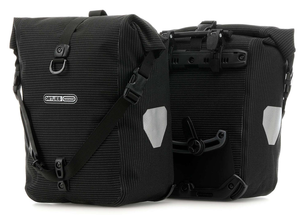 Ortlieb Sport-Roller High Visibility QL2.1 Set Bike pannier black reflective
