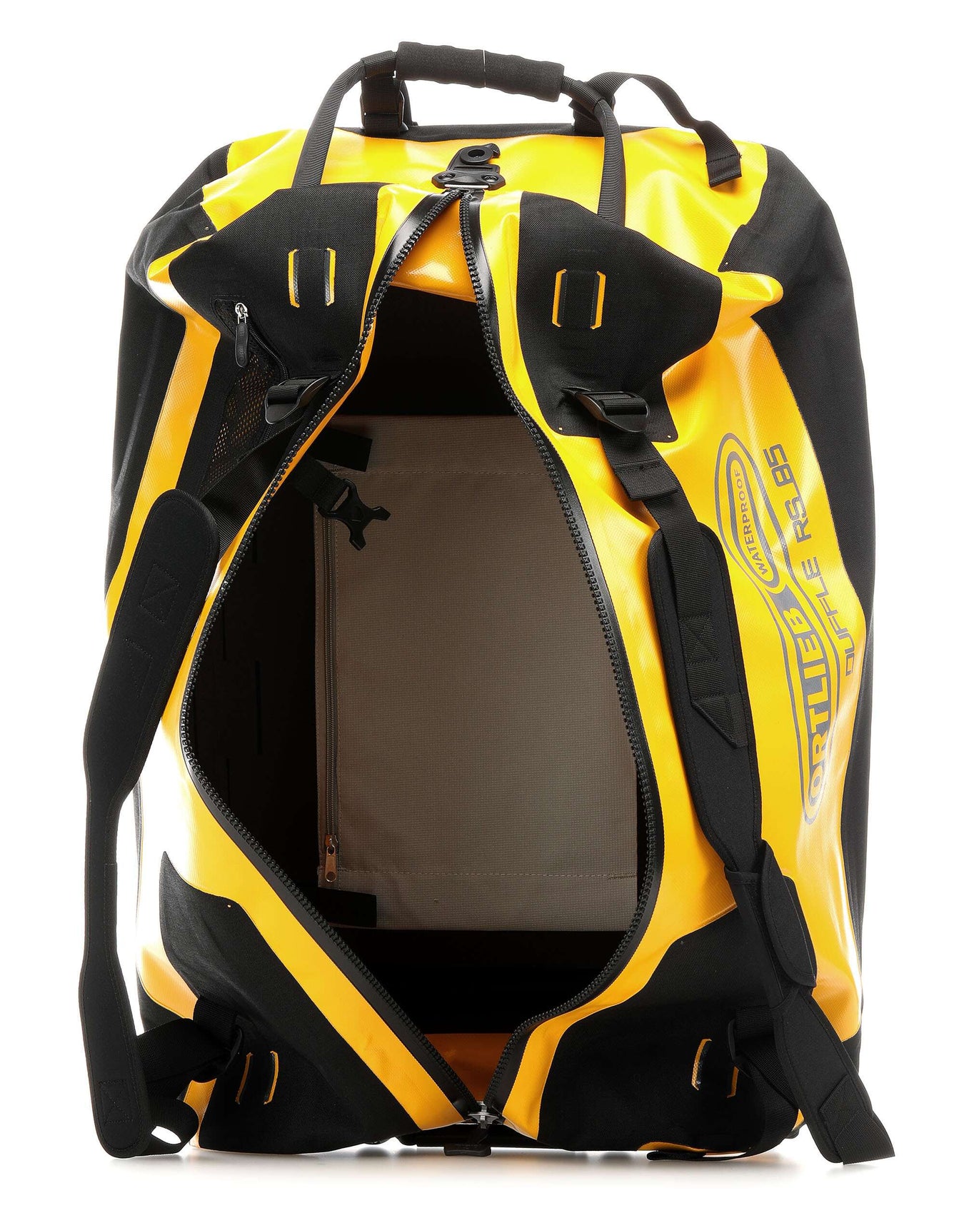 Ortlieb Duffle RS 85 Backpack with wheels sun yellow/black