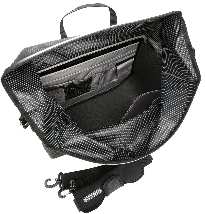 Ortlieb Office-Bag High-Vis QL2.1 Luggage bag black reflective