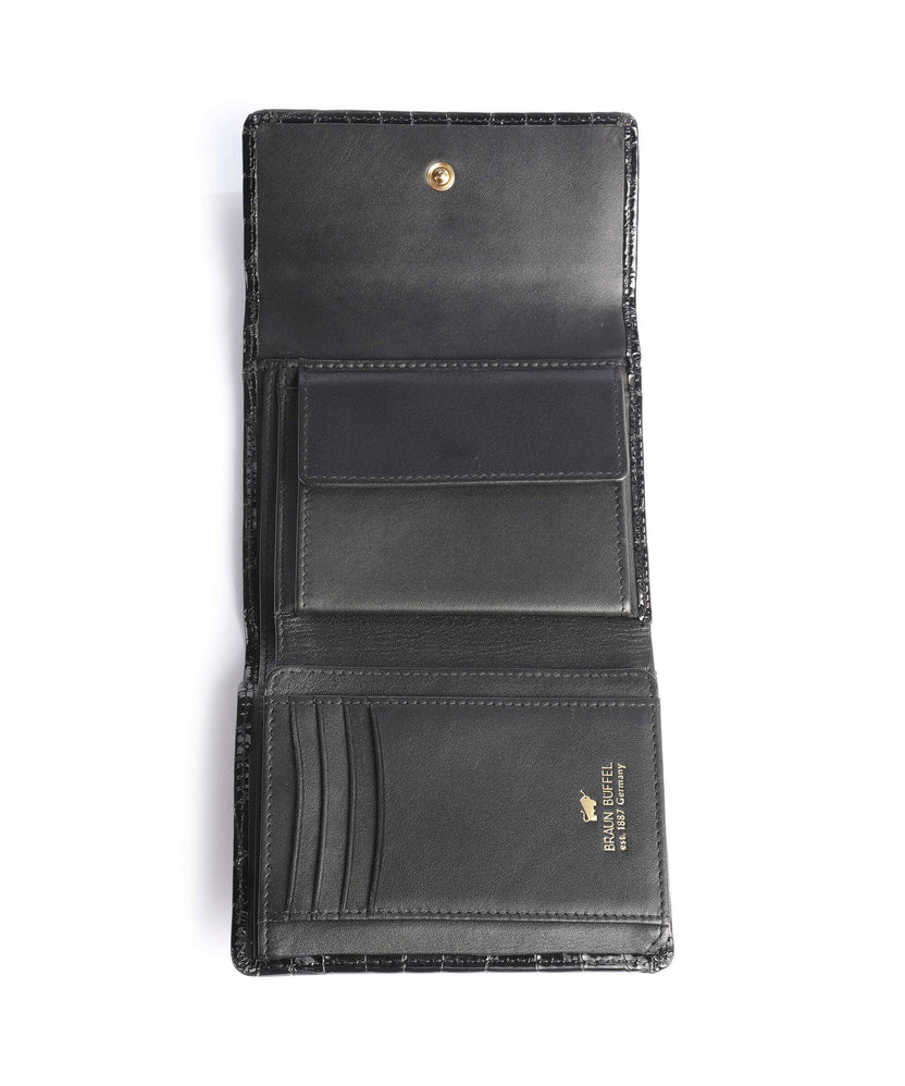Braun Büffel Verona Wallet schwarz