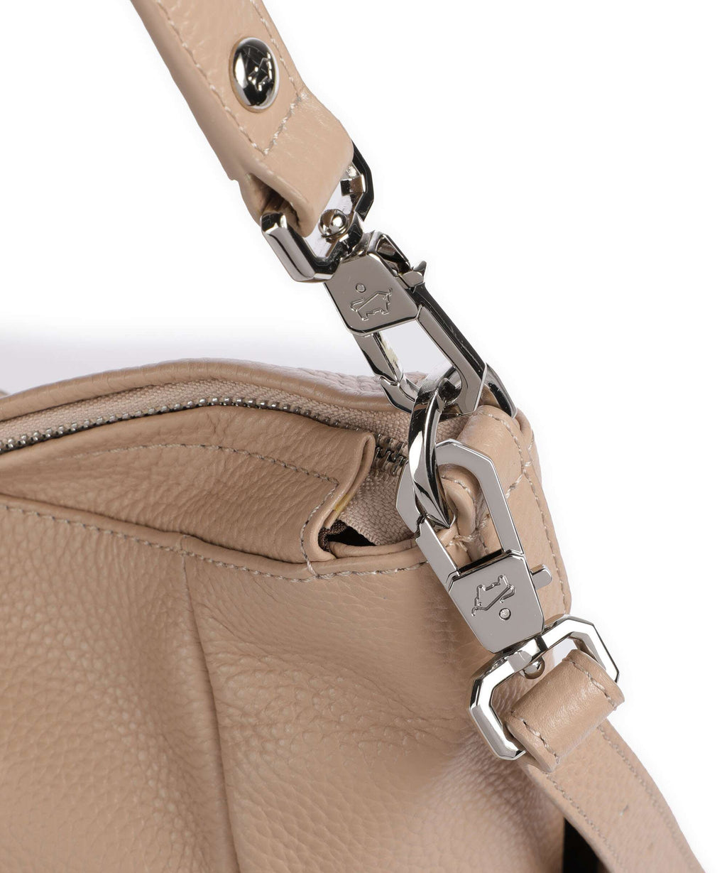 Braun Büffel Hanna Hobo bag creme