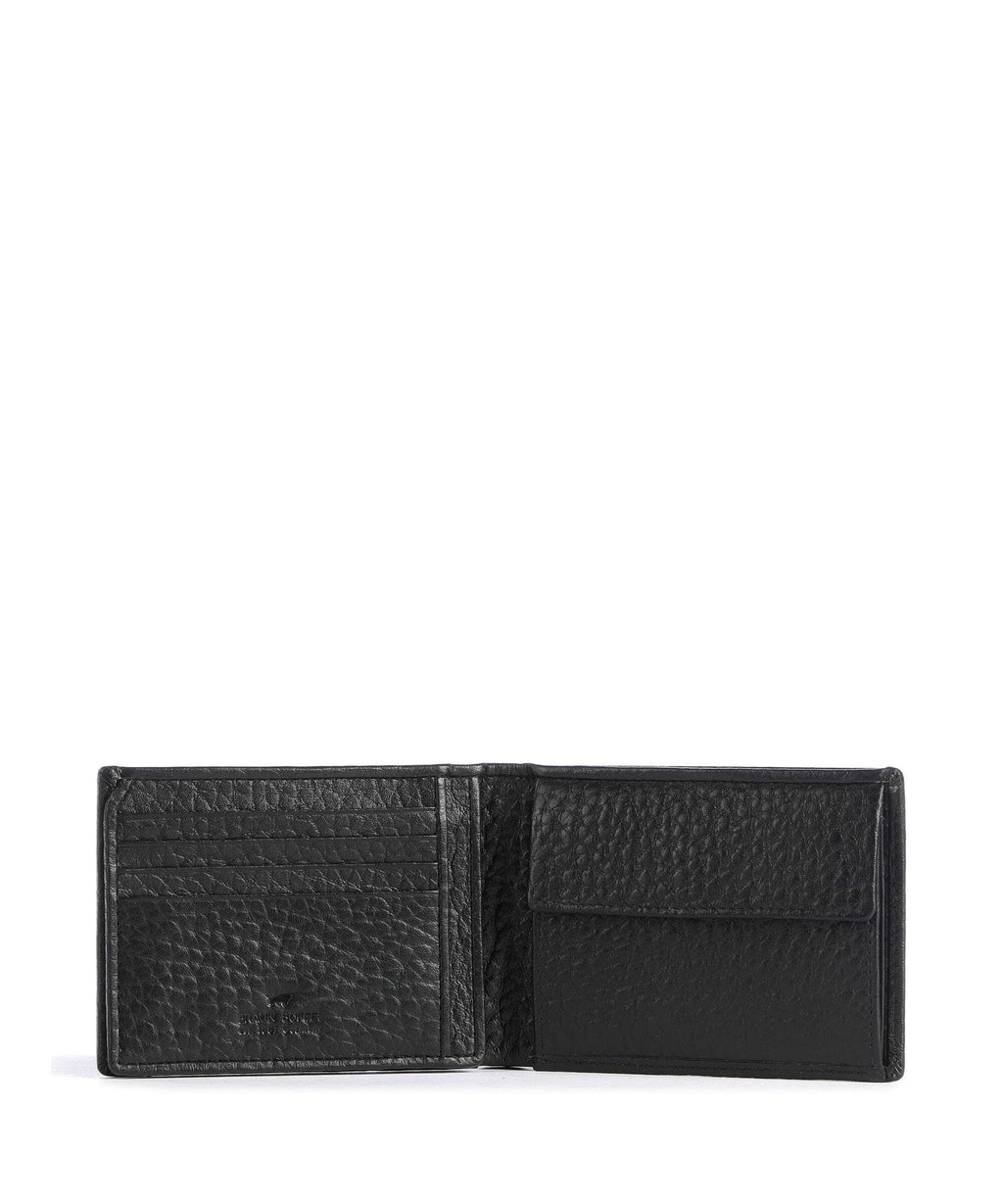 Braun Büffel Yannik Wallet schwarz