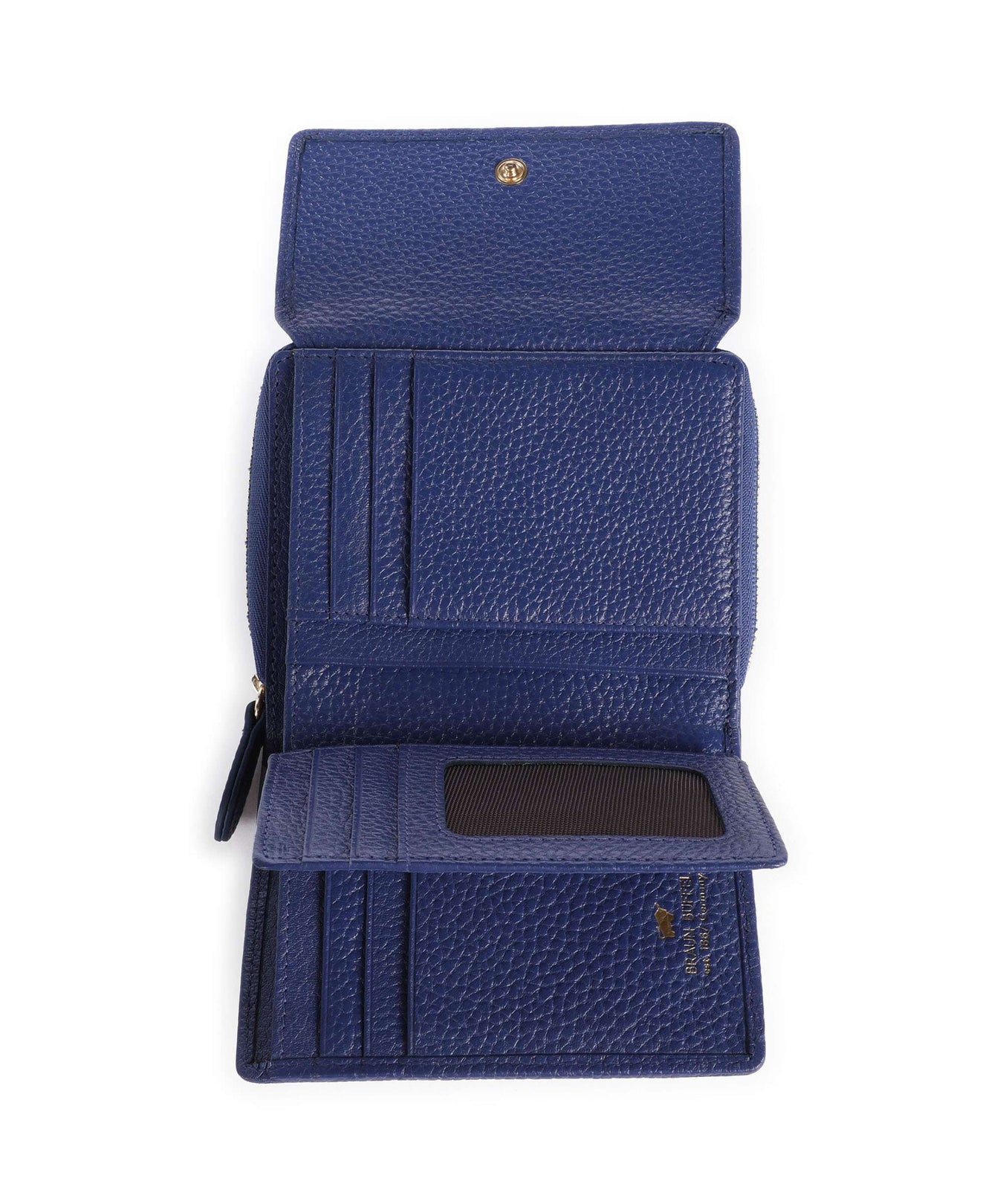 Braun Büffel Asti Wallet nachtblau