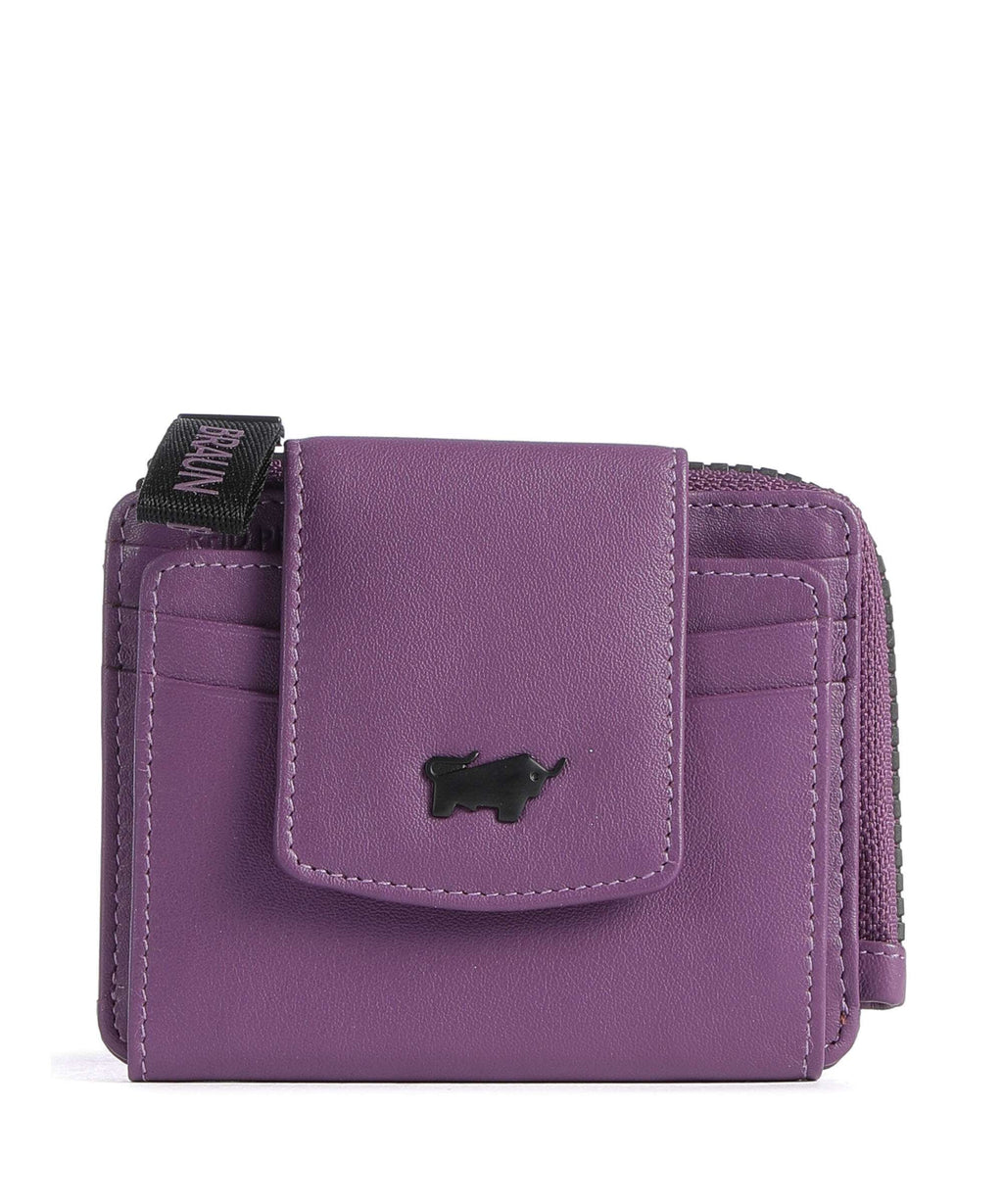 Braun Büffel Capri Credit card holder viola