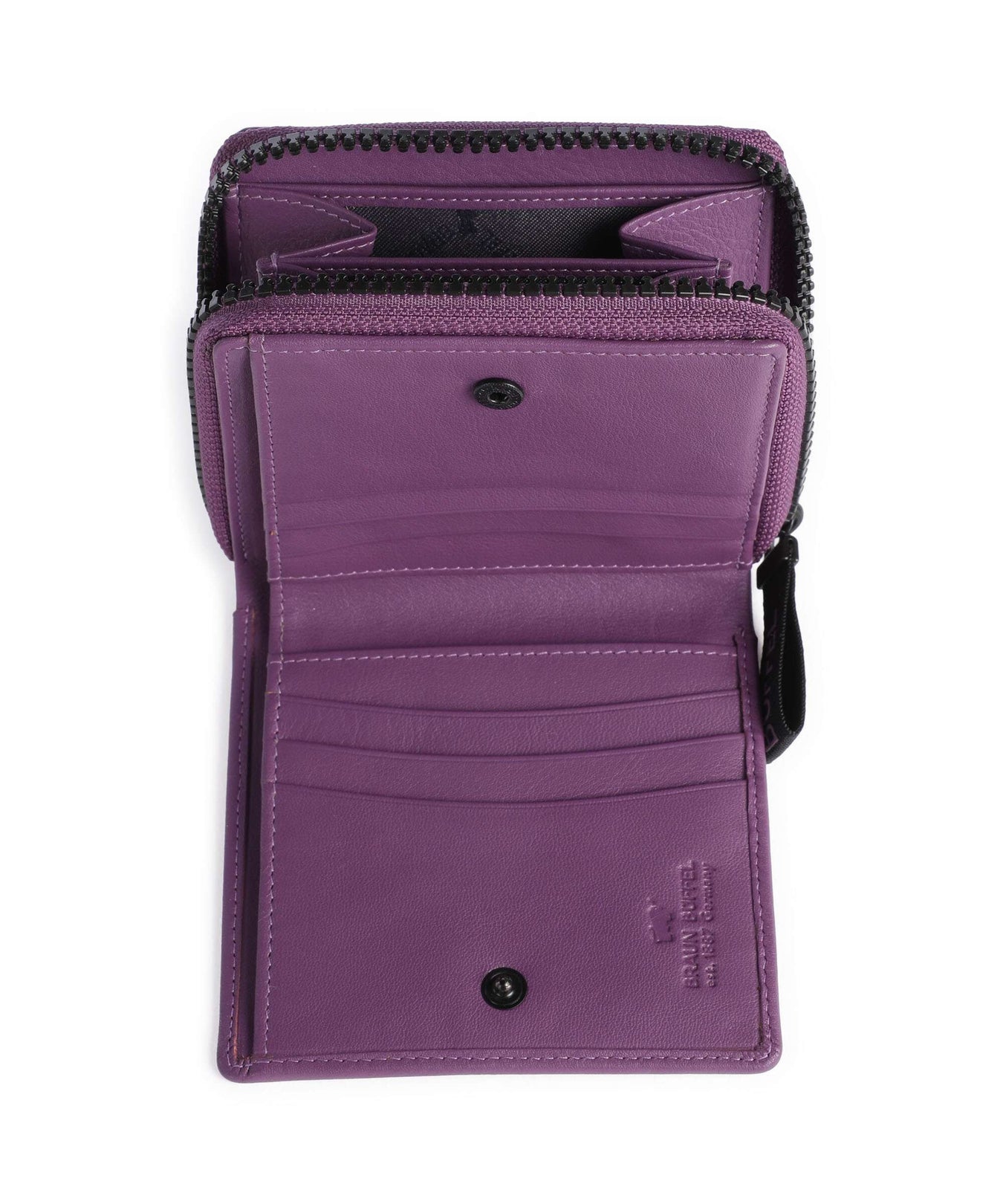 Braun Büffel Capri RFID Wallet viola