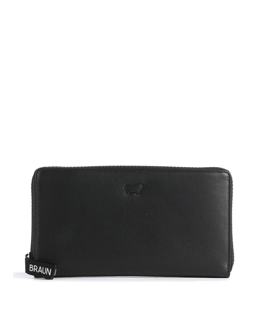 Braun Büffel Capri RFID Wallet schwarz