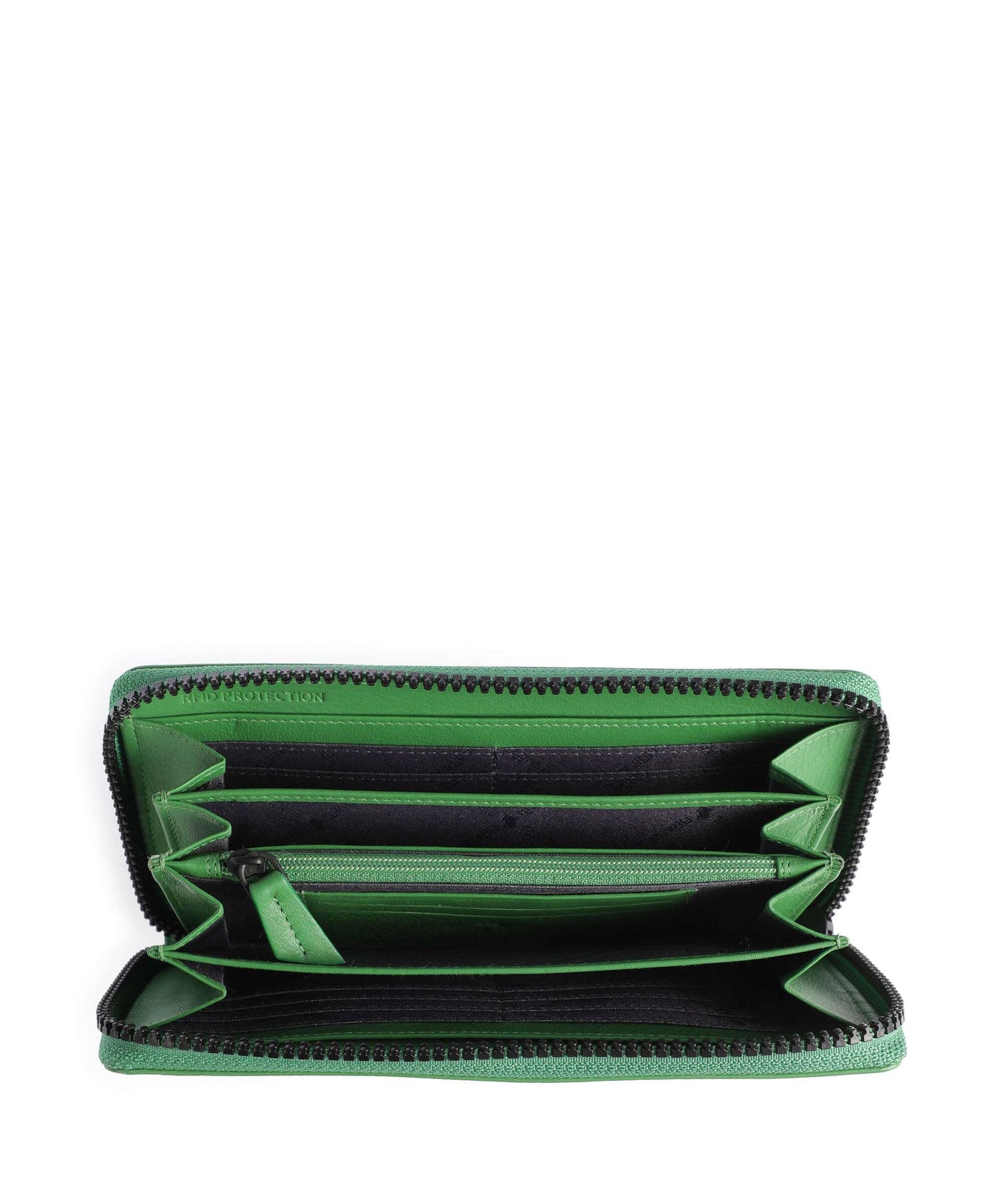 Braun Büffel Capri RFID Wallet grün