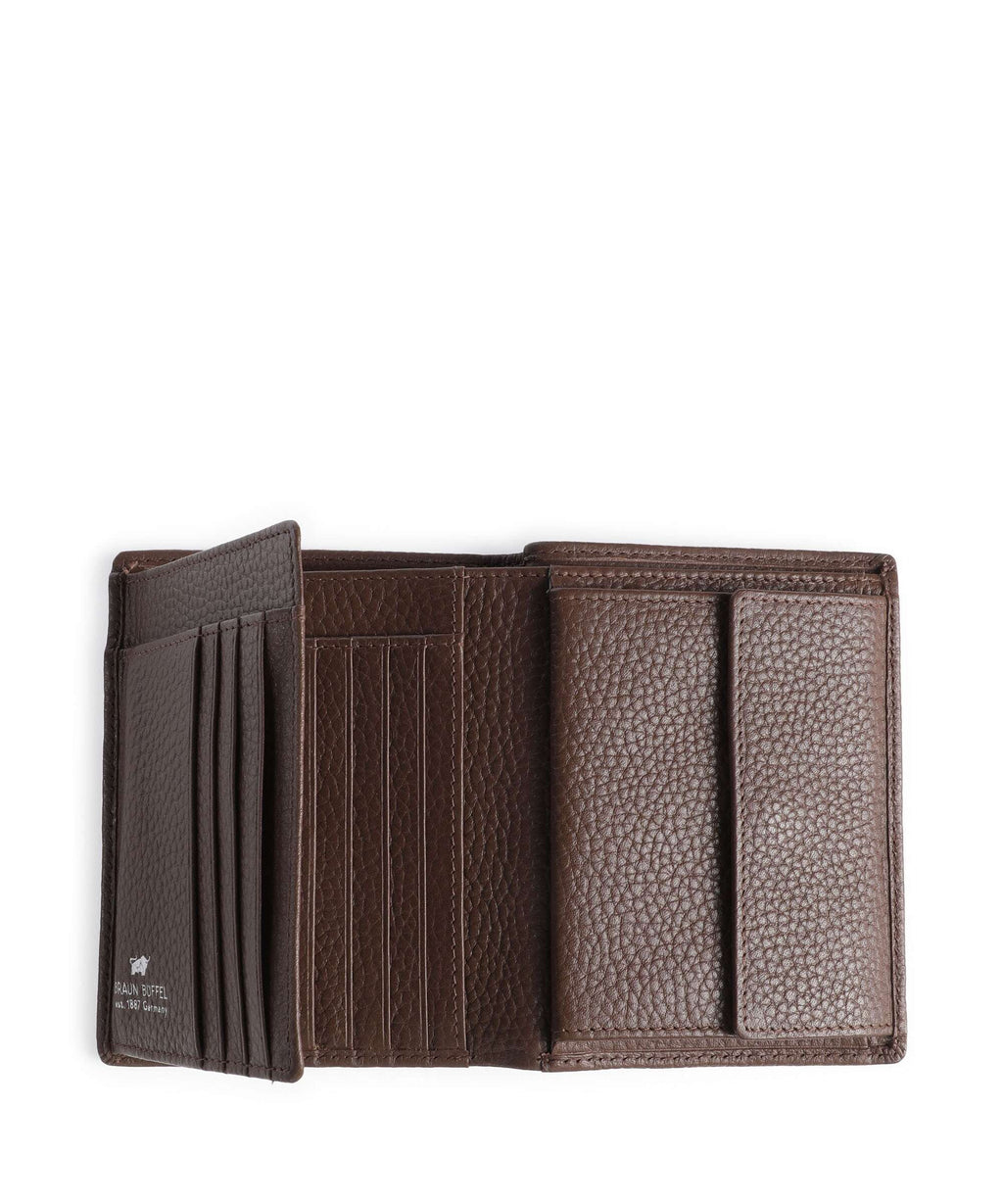 Braun Büffel Theo Wallet nut