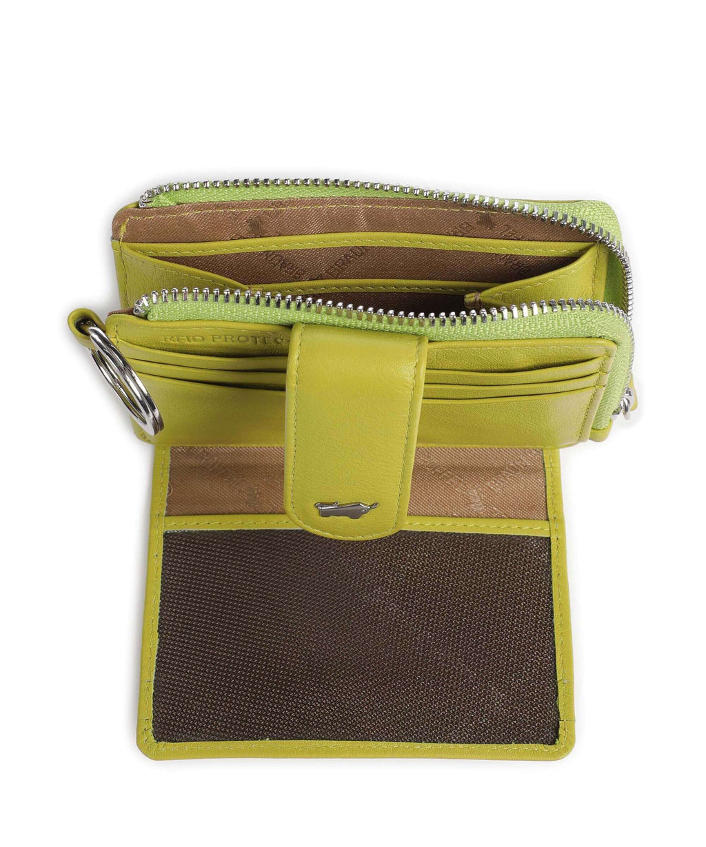 Braun Büffel Joy RFID Credit card holder lemongrass