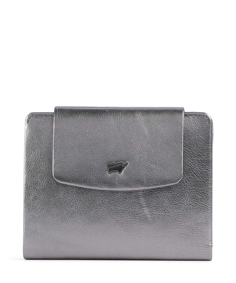 Braun Büffel Ruby RFID Wallet silver