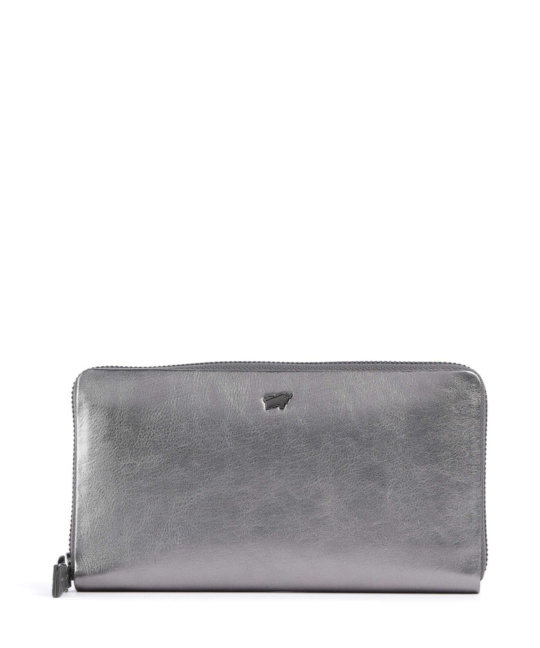 Braun Büffel Ruby Wallet silver